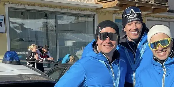 Biathleten in Italien