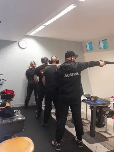 Luftpistolentraining